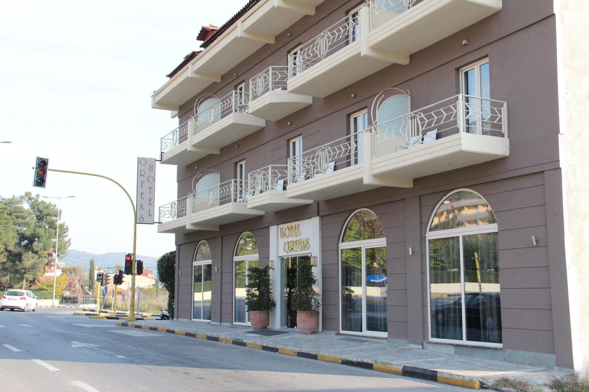 Hotel Orfeas Kalambaka Bagian luar foto