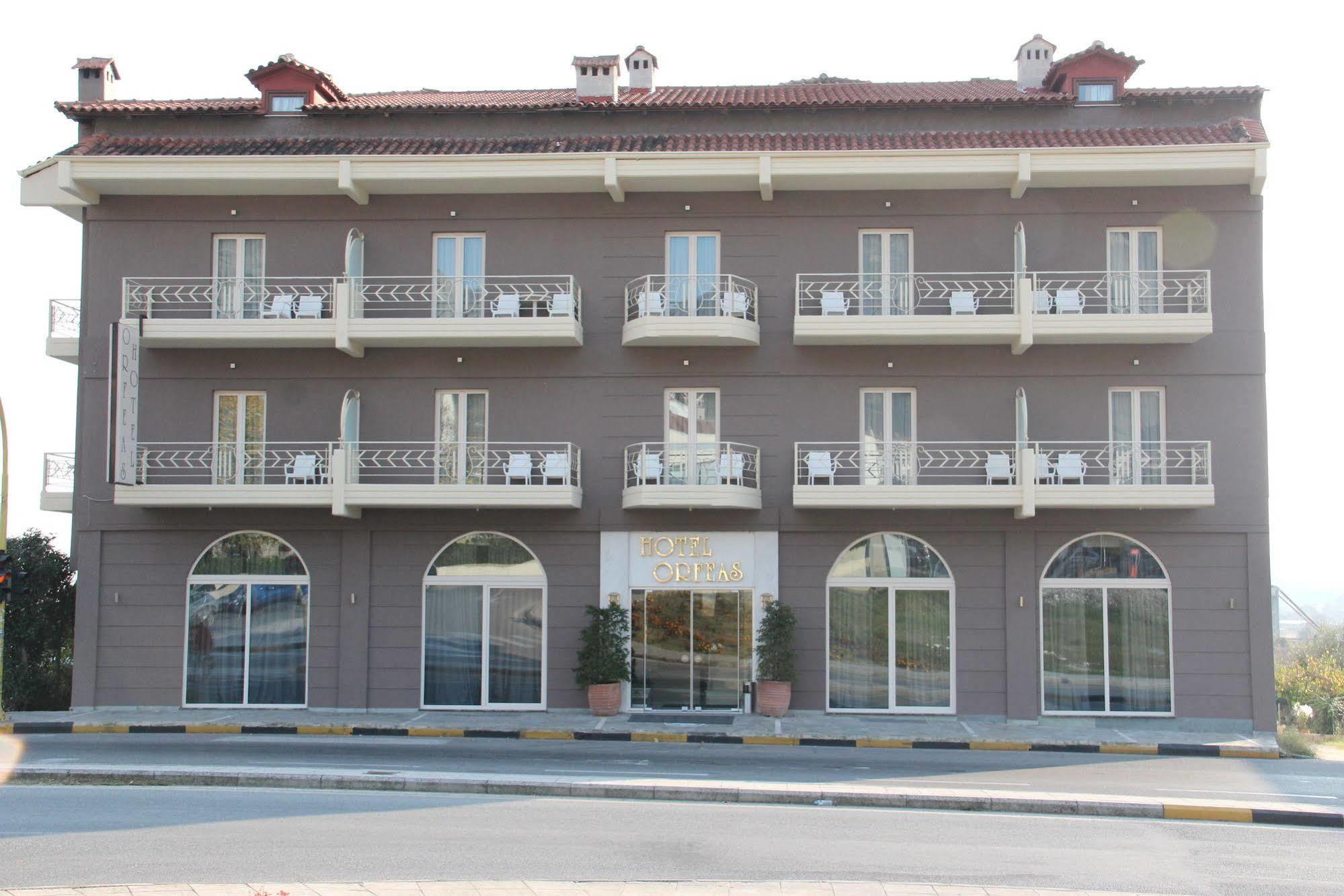 Hotel Orfeas Kalambaka Bagian luar foto