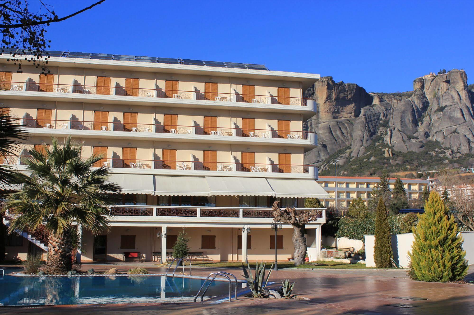 Hotel Orfeas Kalambaka Bagian luar foto