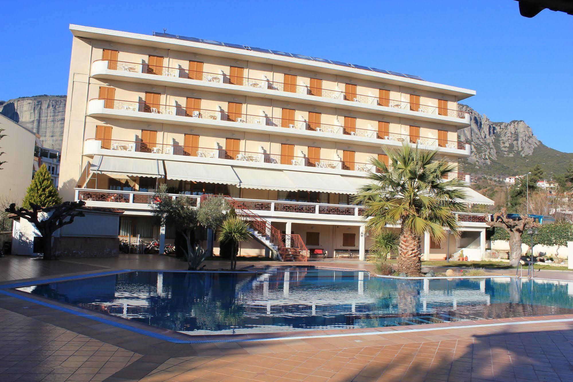 Hotel Orfeas Kalambaka Bagian luar foto